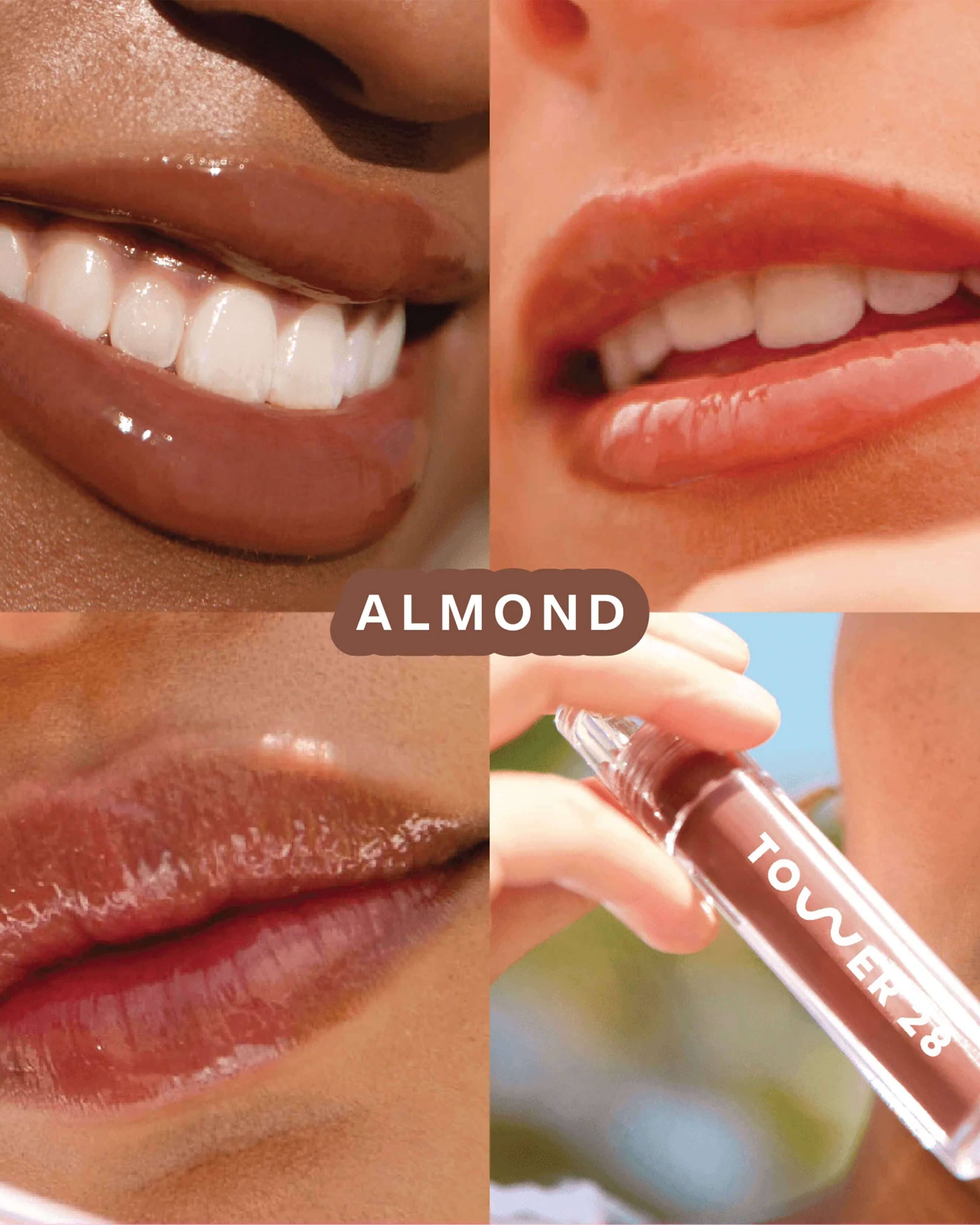Almond (semi-sheer milky chocolate)