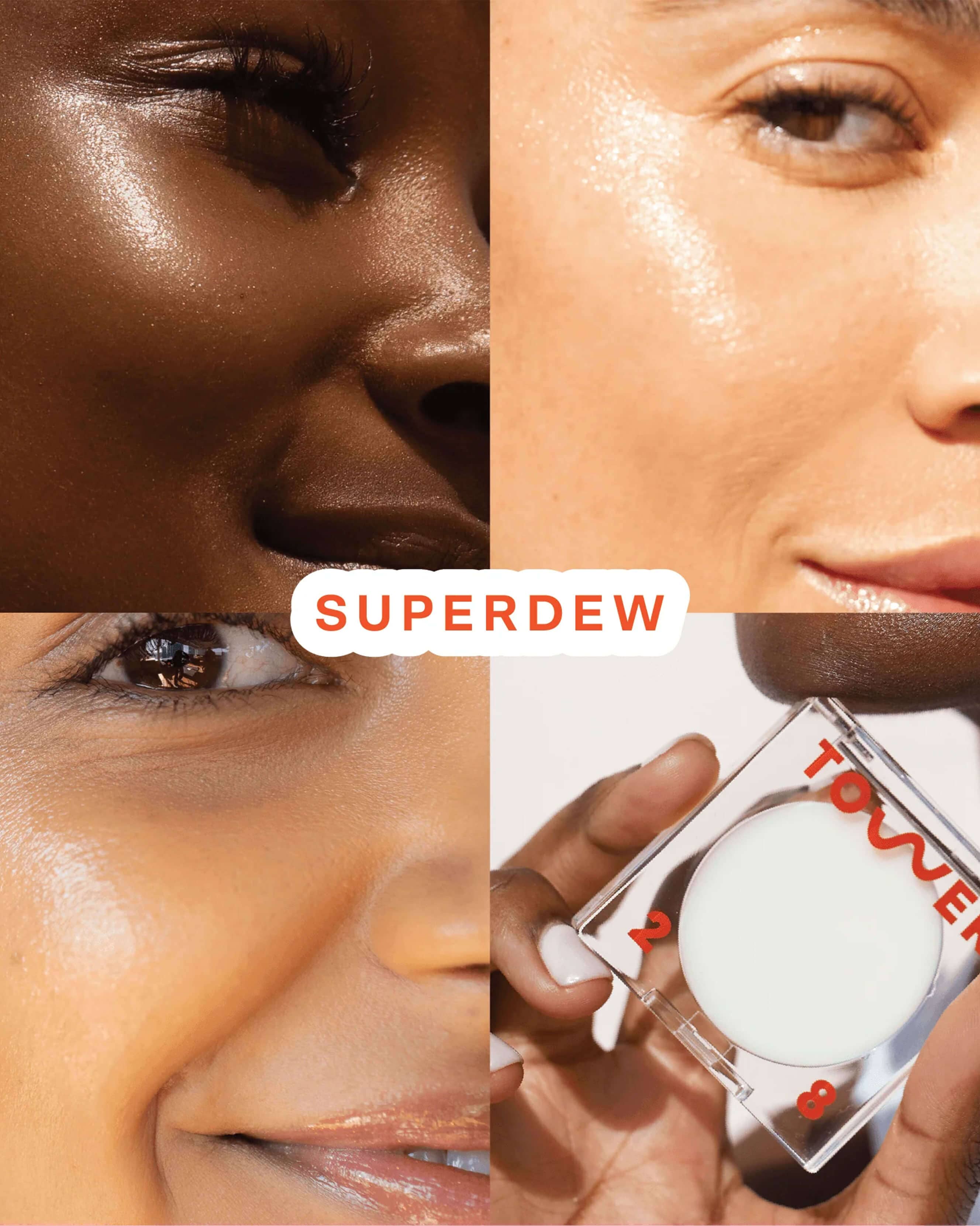 SuperDew Shimmer-Free Highlighter Balm