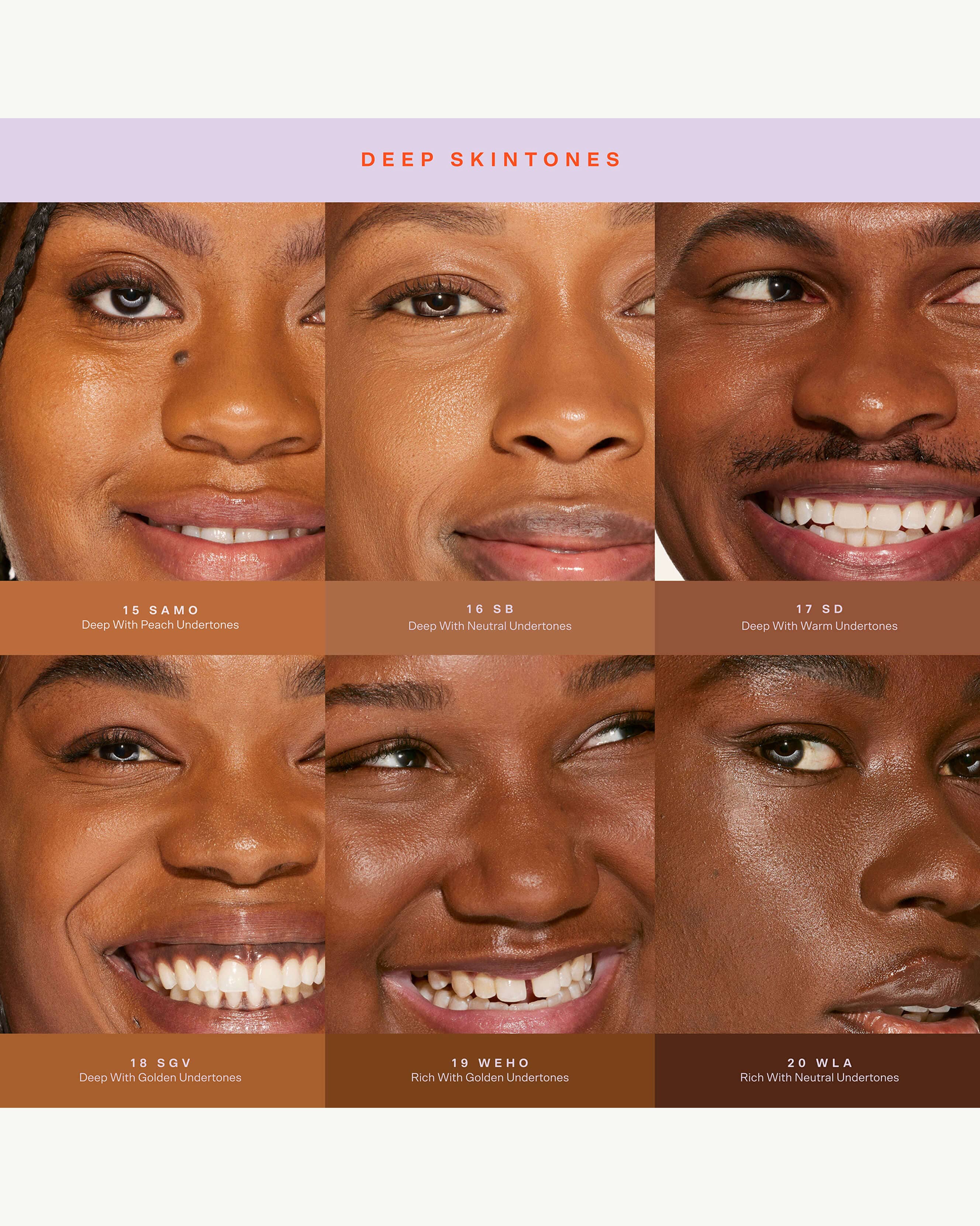 17.0 SD (deep with warm undertones)