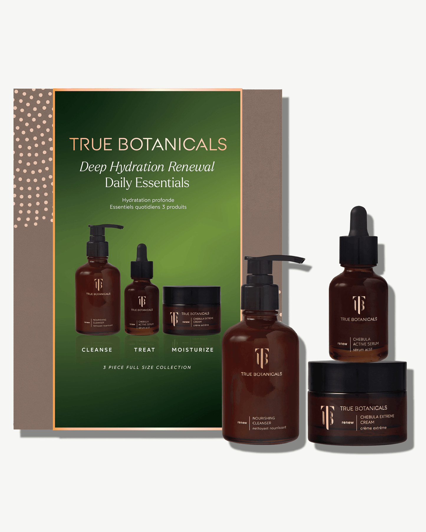 Deep Hydration Renewal Kit –3 Full Size Daily Essentials