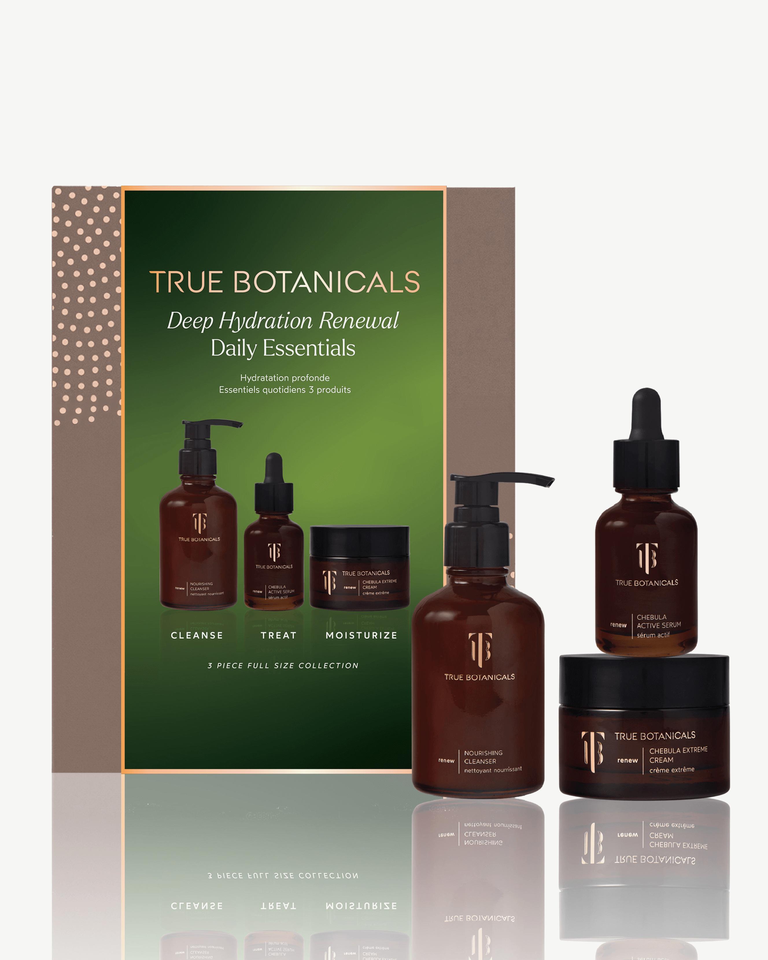 Deep Hydration Renewal Kit –3 Full Size Daily Essentials