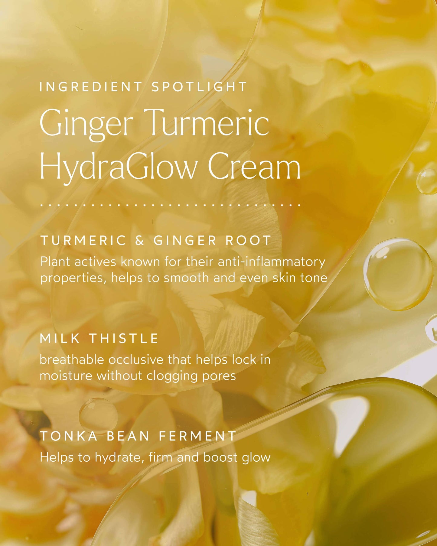 Ginger Turmeric HydraGlow Cream