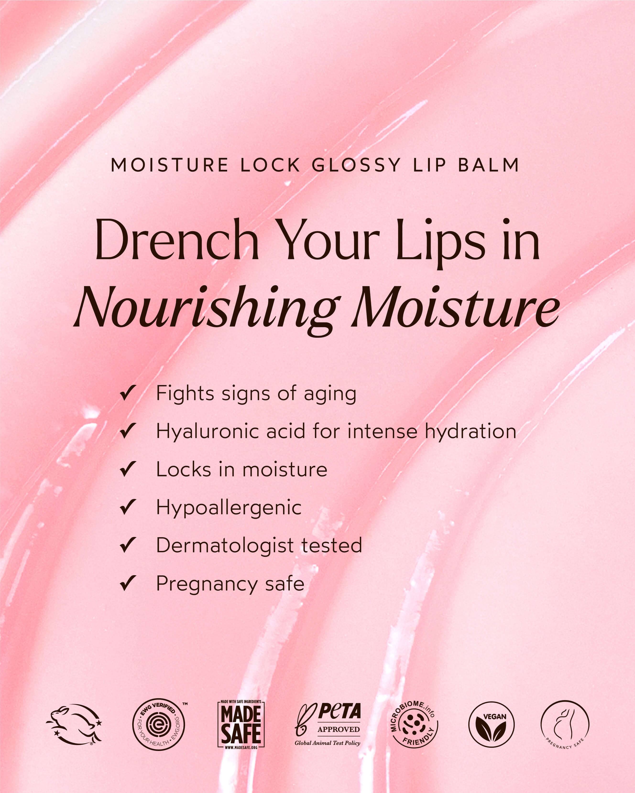 Moisture Lock Glossy Lip Balm