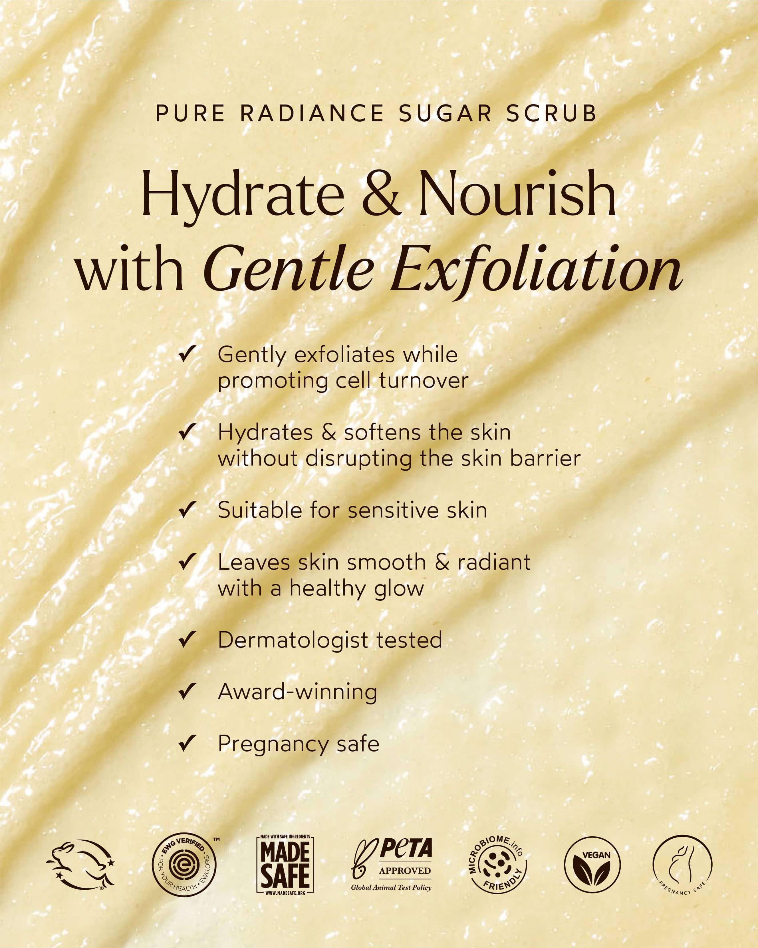 Pure Radiance Sugar Scrub