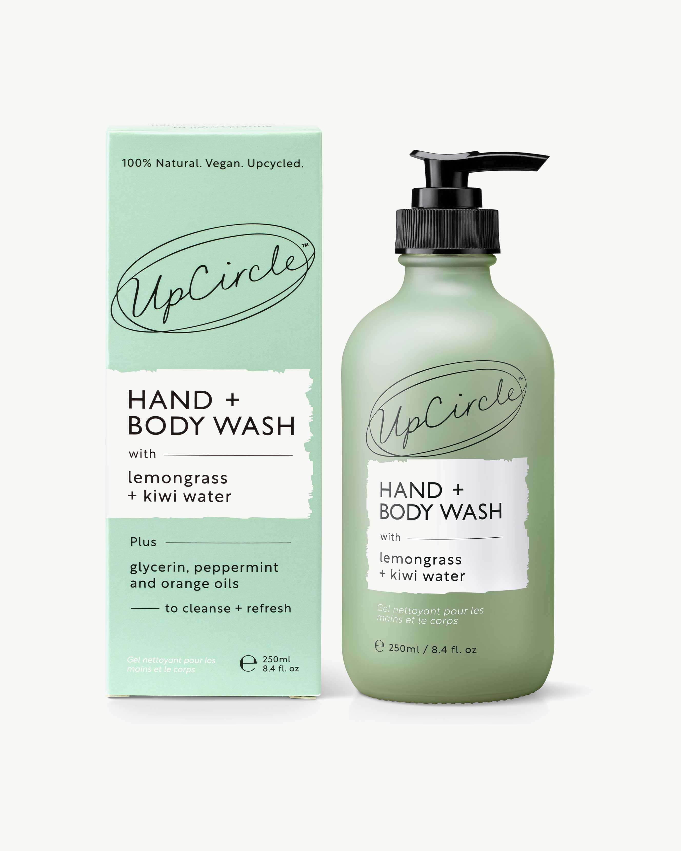 Hand + Body Wash with Kiwi Water