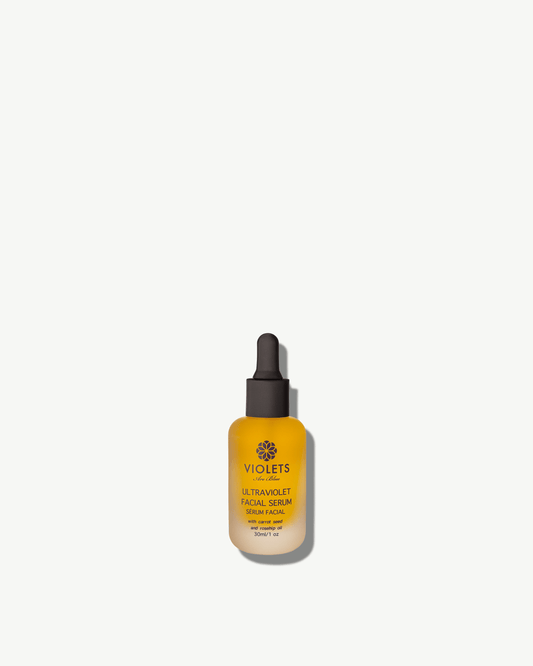 Ultra Violet Facial Serum with Carrot and Rosehip Seed Oils