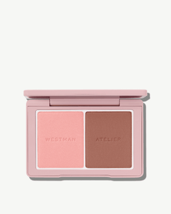 Coquette + Mimi (bright pinky peach + tawny beige)