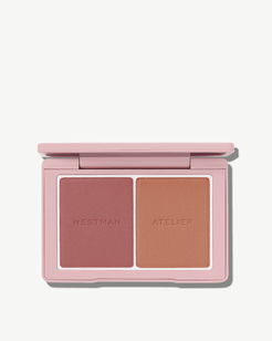 Suede + Sable (warm tawny + warm rose)