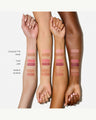 Coquette + Mimi (bright pinky peach + tawny beige)