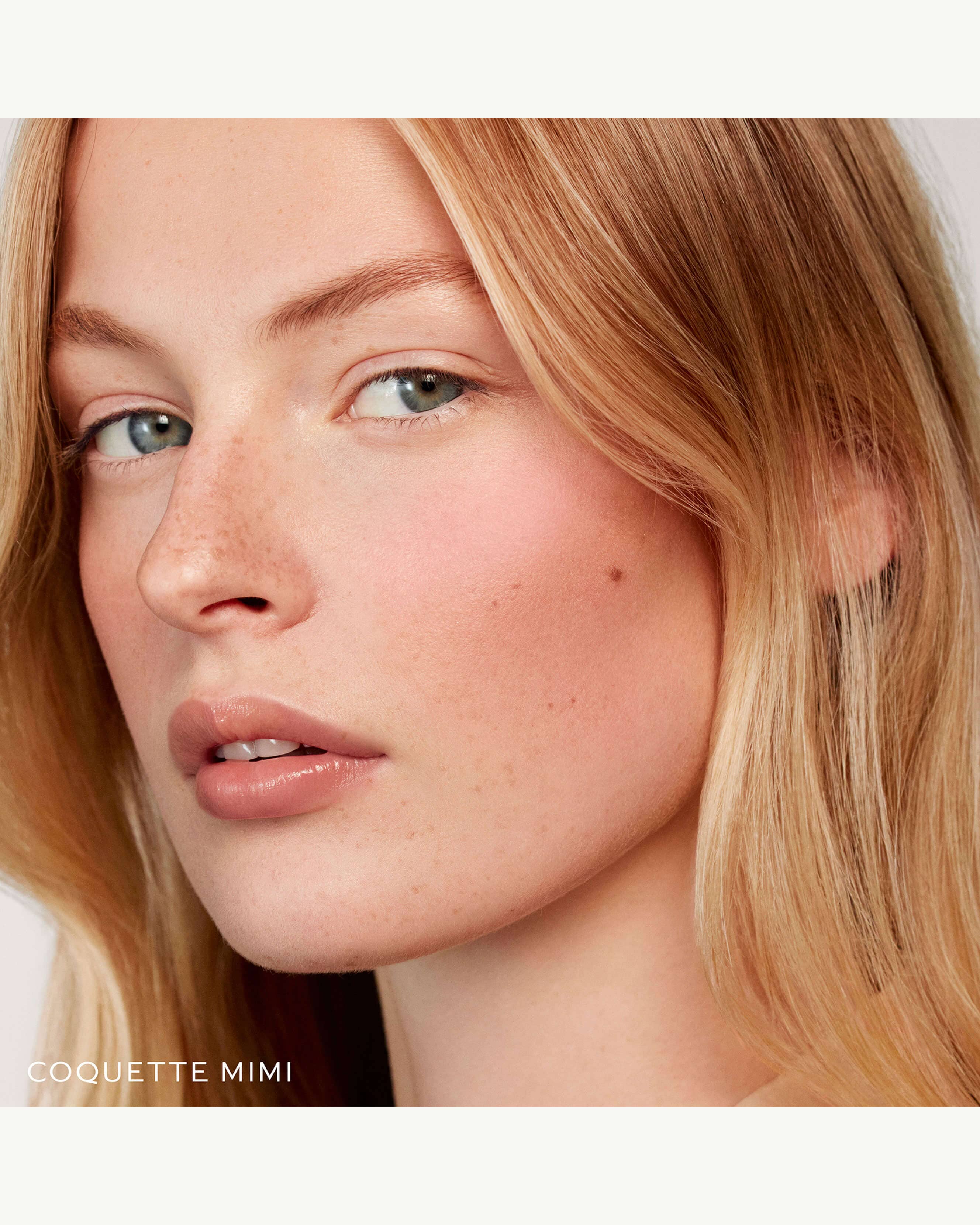 Coquette + Mimi (bright pinky peach + tawny beige)