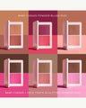 Coquette + Mimi (bright pinky peach + tawny beige)