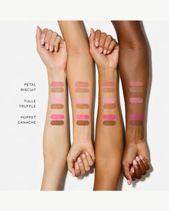 Tulle + Truffle (cool pink + rich mocha)