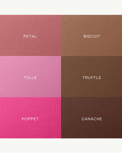 Tulle + Truffle (cool pink + rich mocha)