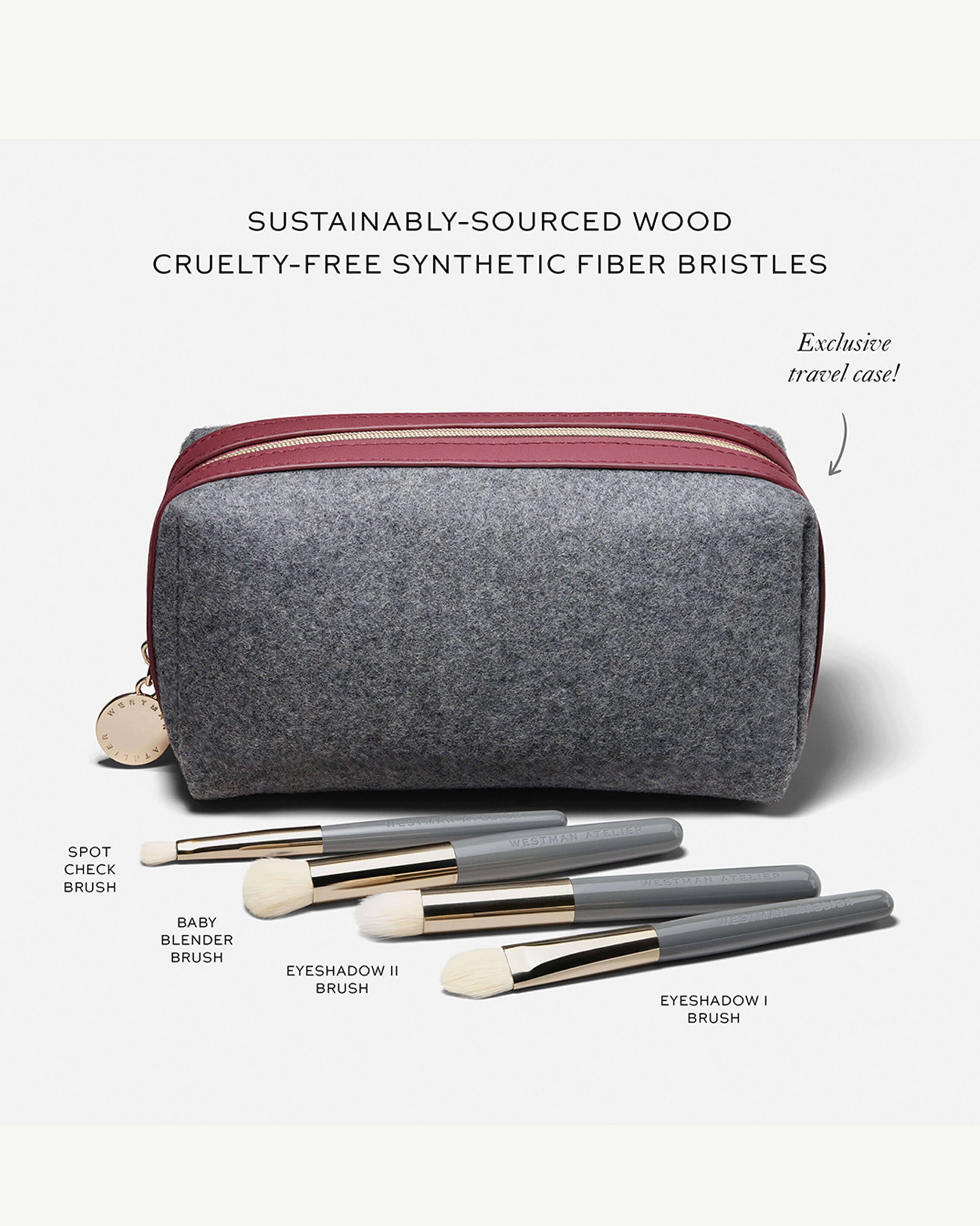 The Refining Brush Edit + Makeup Bag