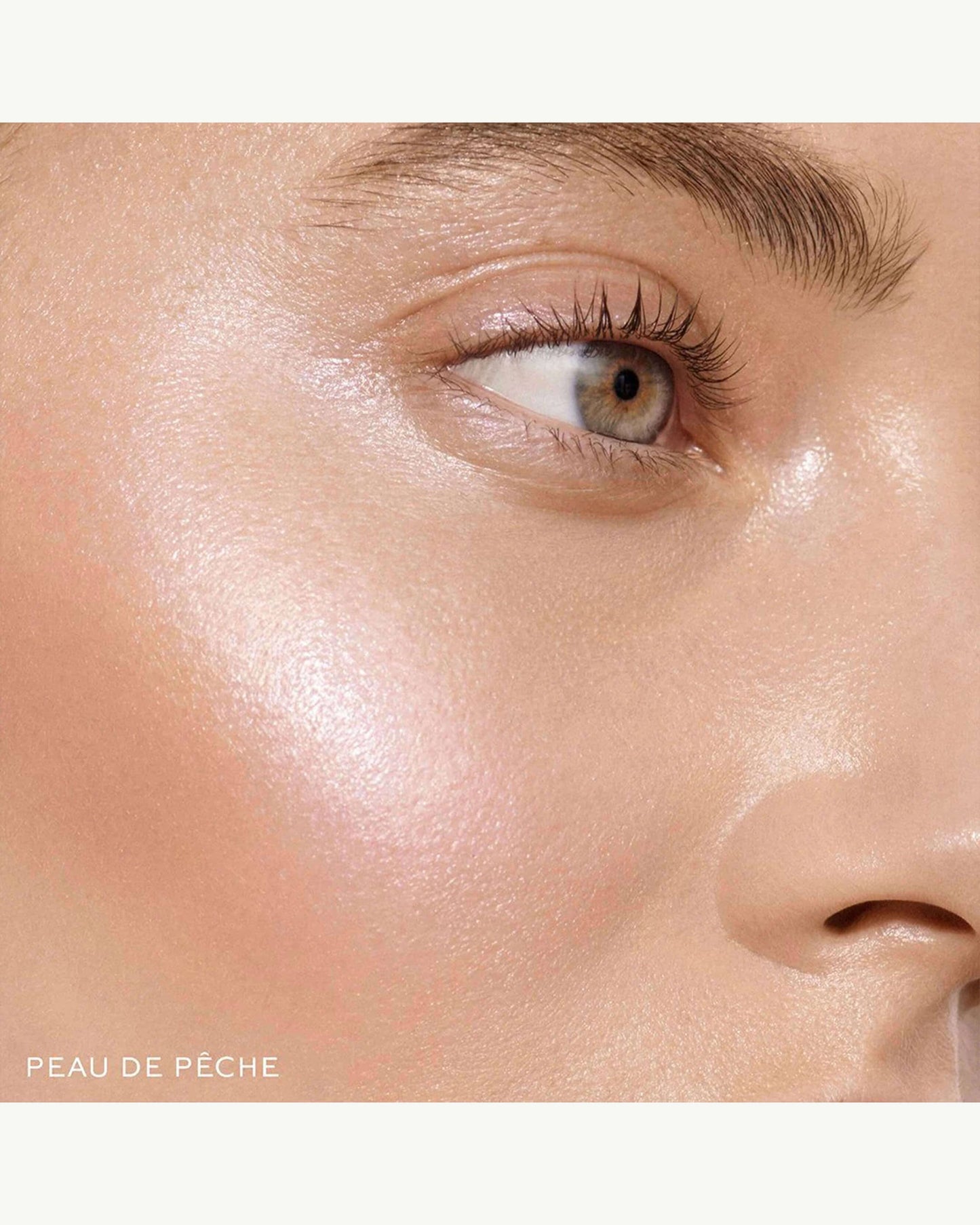 Peau de Peche (soft pearlized bronze suede)