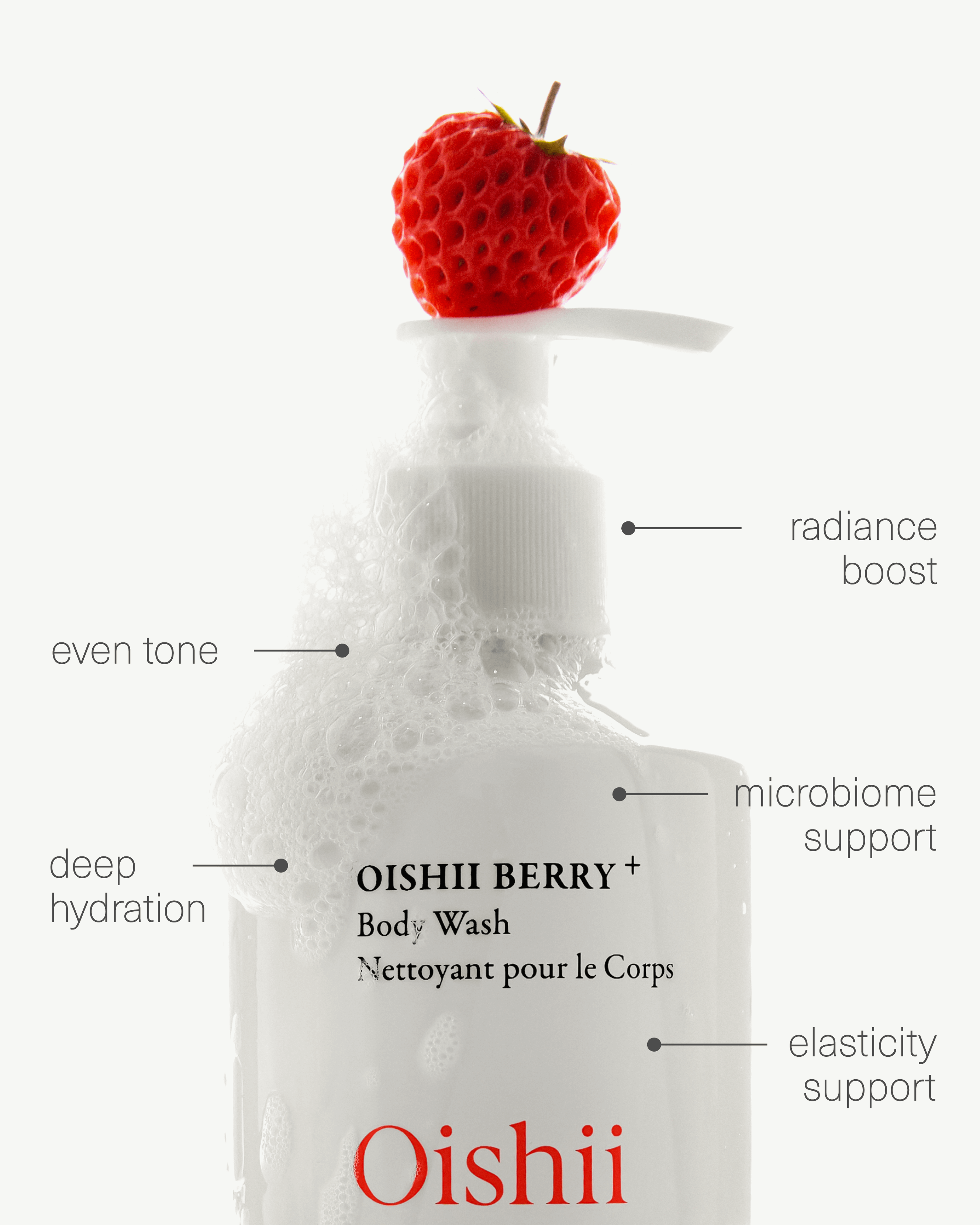 Oishii Berry Body Wash+