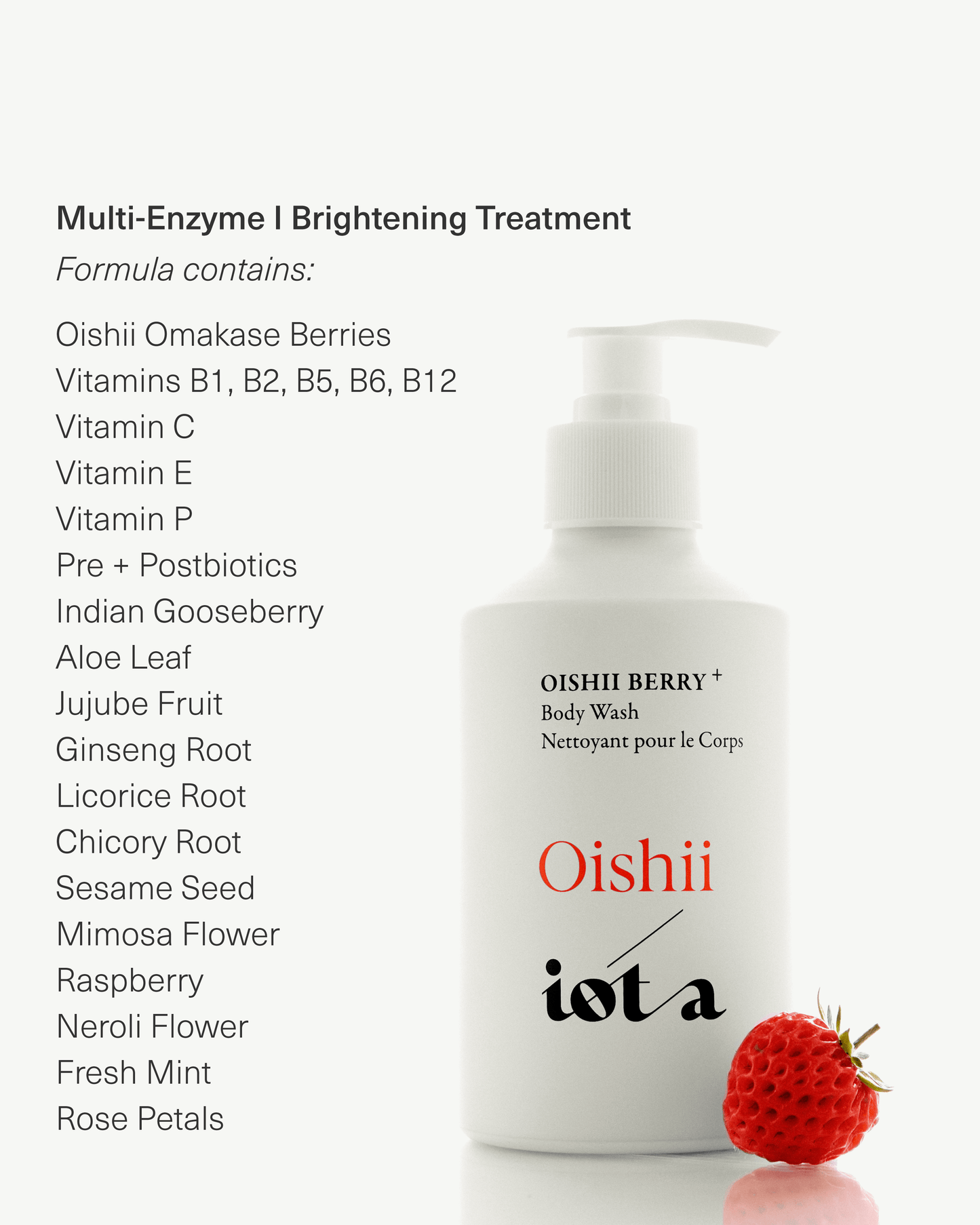 Oishii Berry Body Wash+