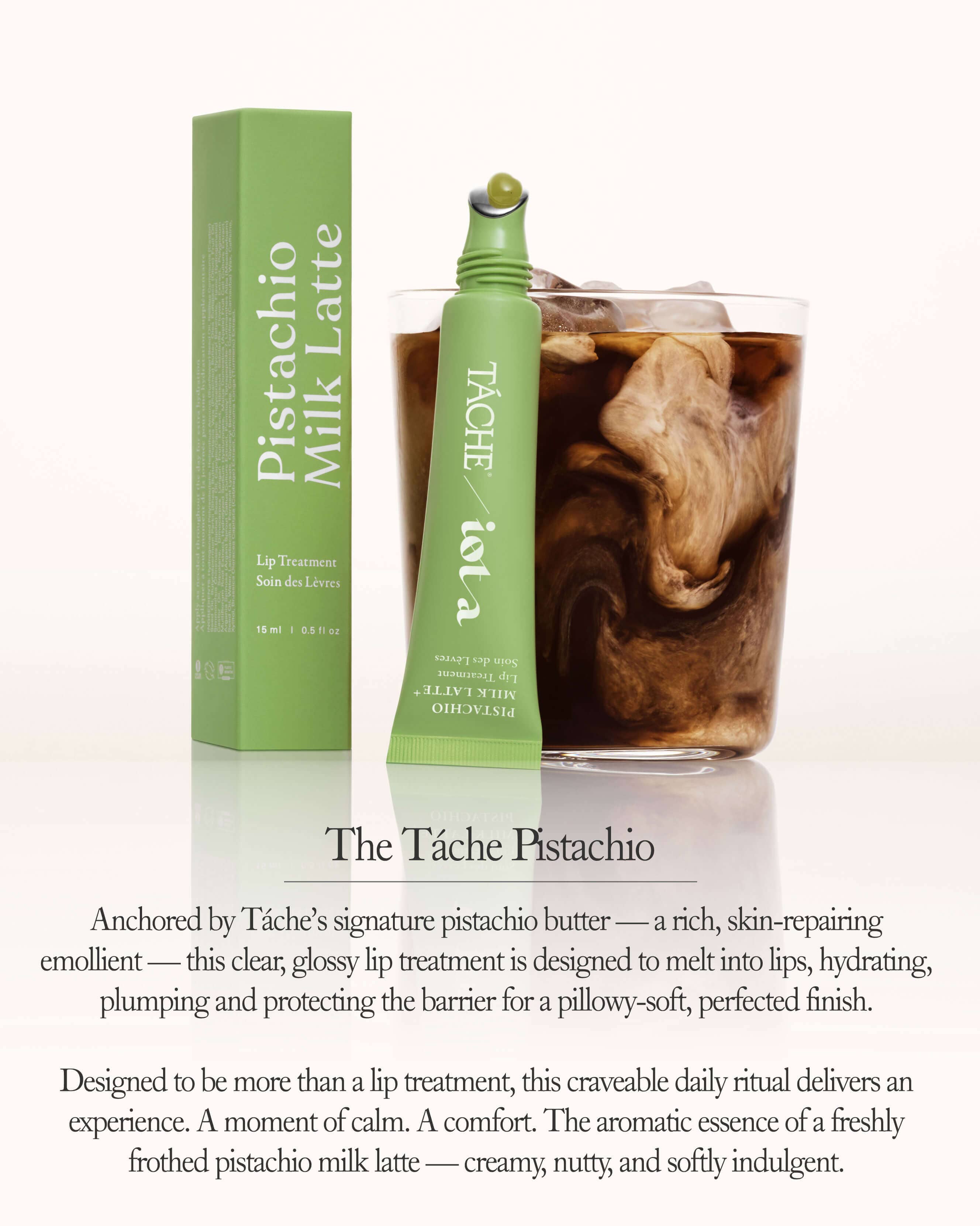 iota/Táche Pistachio Milk Latte Lip Treatment