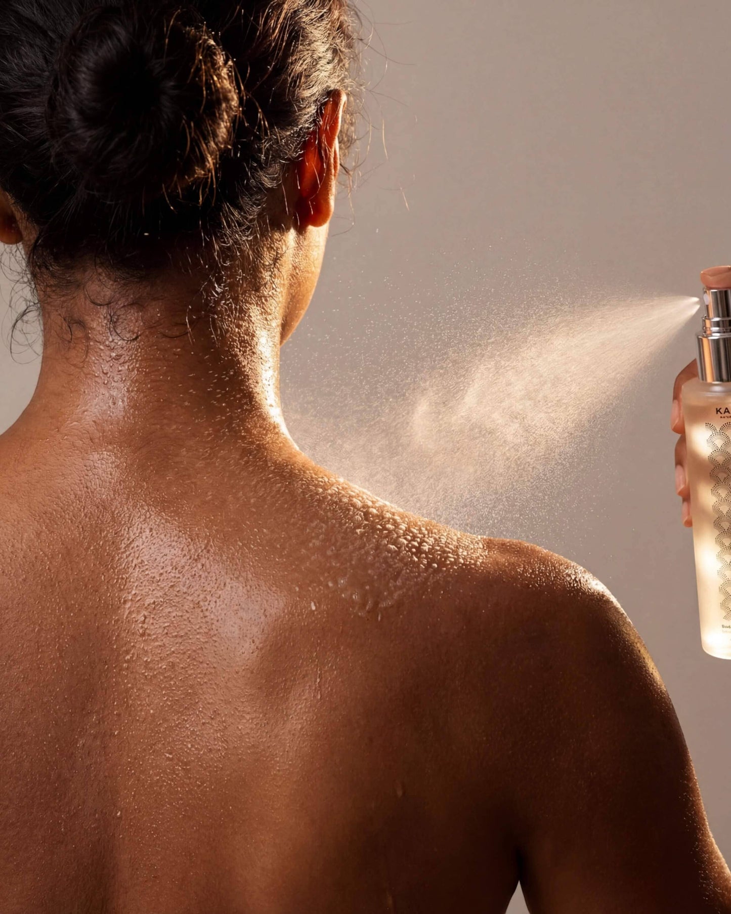The body refresh body & hair deodorizing mist alcohol-free water lilly