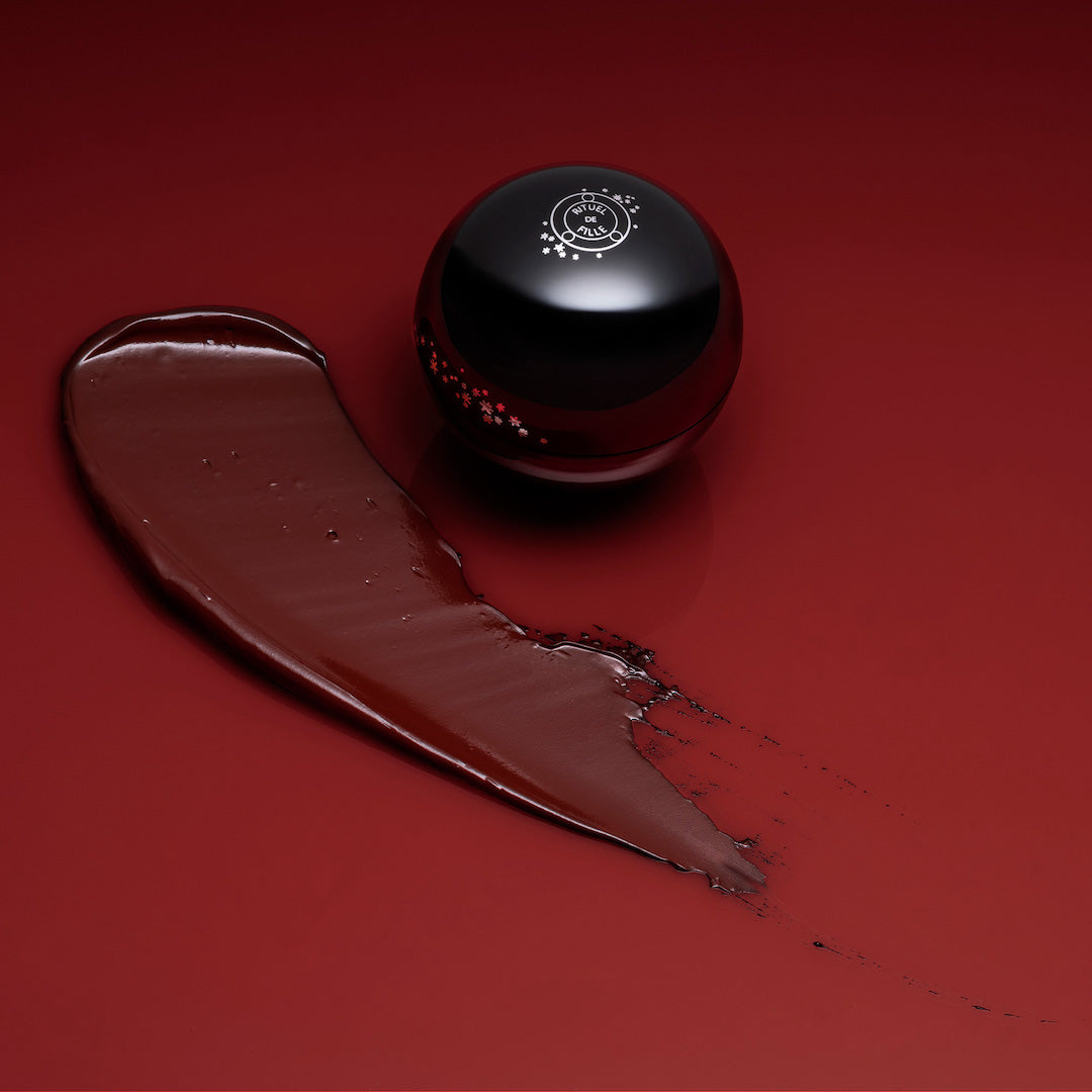 Iron (deep, sultry red-black)