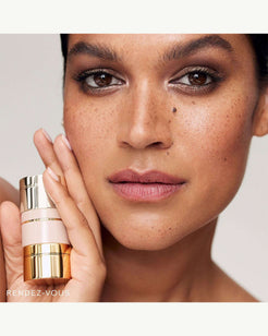 Rendez Vous (earthy green, peach, cool brown)