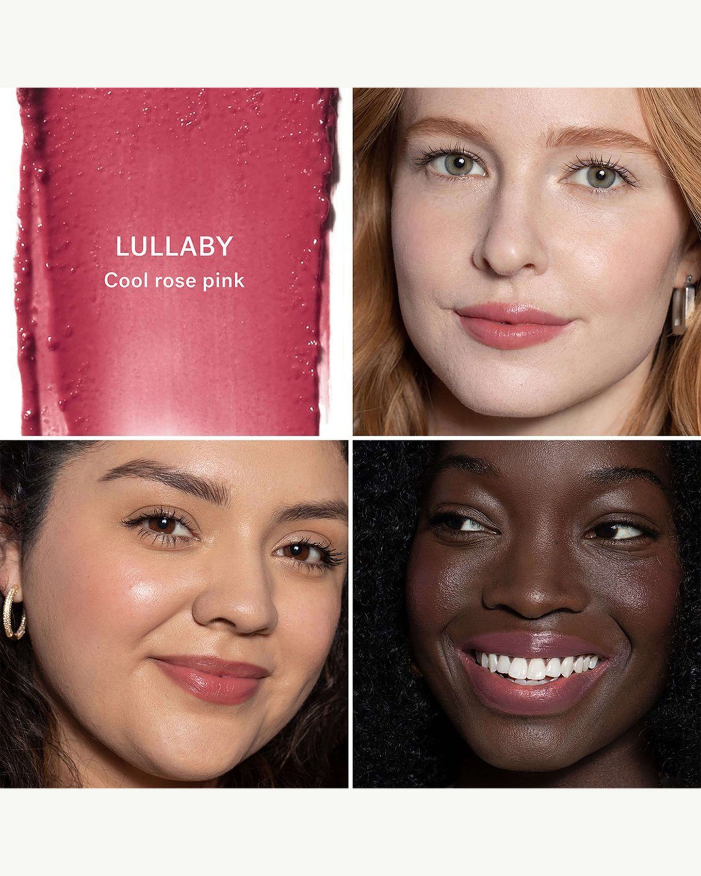 Lullaby (rose pink with cool undertones)