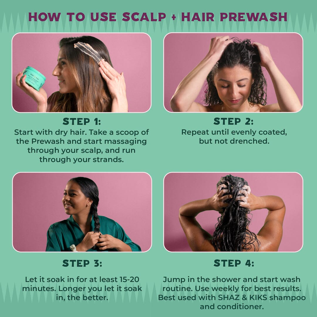 Scalp + Hair Prewash for Fine to Medium Hair