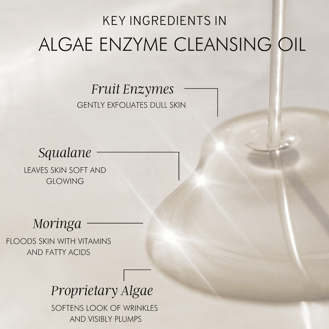 Chia + Moringa Algae Enzyme Cleansing Oil