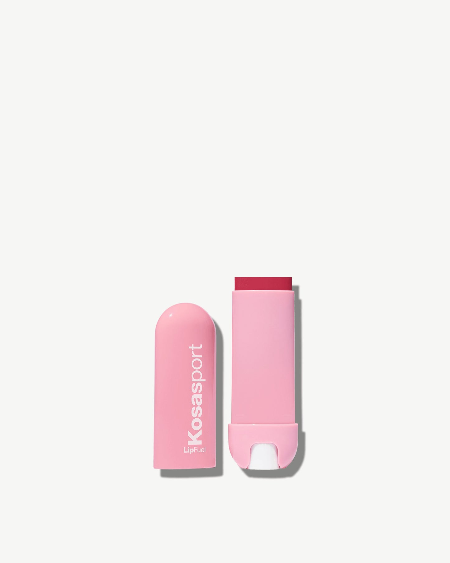 Kosas LipFuel Hyaluronic Lip Balm in Rush (sheer cool pink)