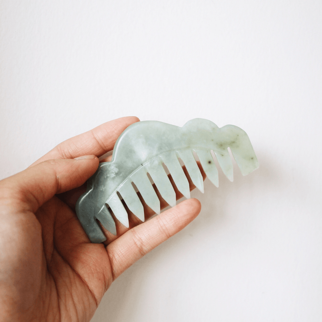The Jade Massaging Gua Sha Comb