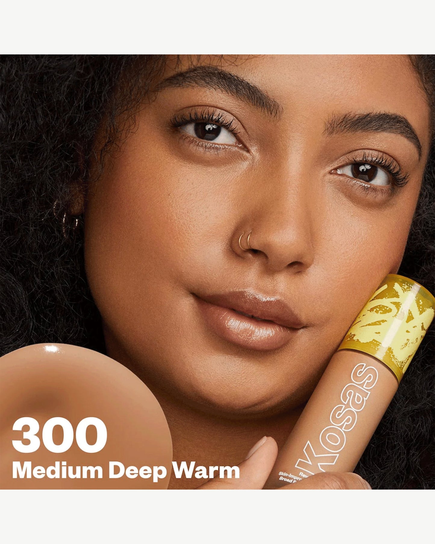 Medium Deep Warm 300 (medium deep with golden peach undertones)