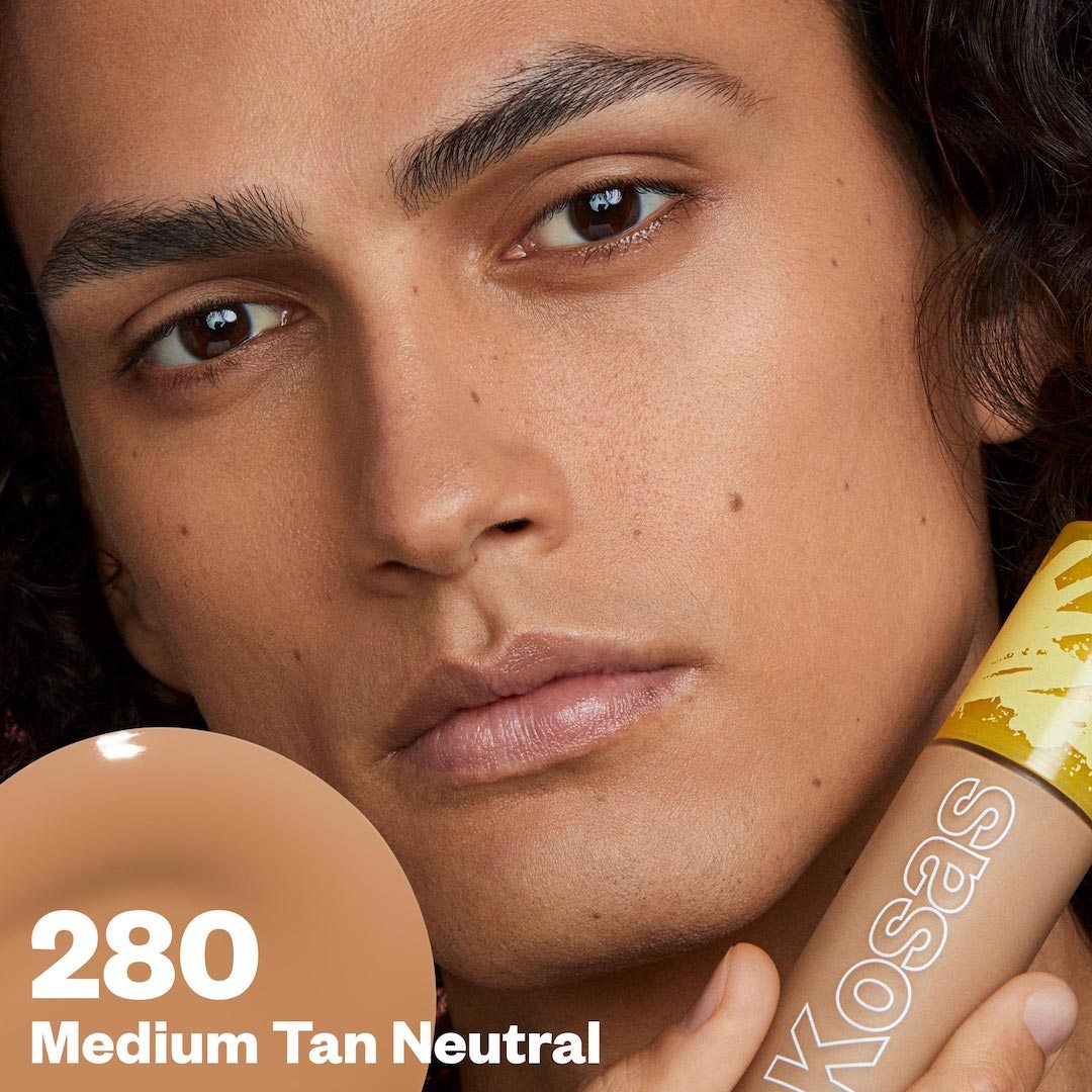Medium Tan Neutral 280 (medium tan with warm peach undertones)